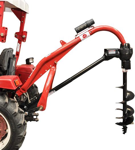 best compact tractor post hole digger|everything attachments post hole digger.